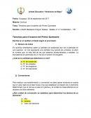Temarios para el examen del Primer Quimestre
