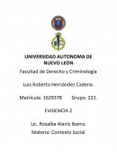 Contexto social evidencia 2