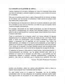 La costumbre en la pérdida de valores