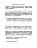 CONSTITUCIONALISMO COLOMBIANO