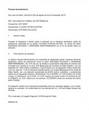 Proceso de pertenencia