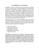 El analfabetismo en Guatemala