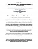 Taller De Ética Sobre La Violencia En El Colegio