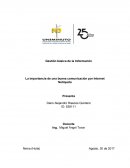 Gestión básica de la Información La importancia de una buena comunicación por Internet