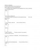 Perfil de errores ejemplo