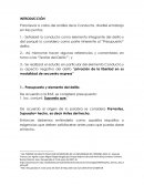 Para llevar a cabo del análisis de la Conducta, dividiré el trabajo en tres puntos