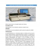 Espectrofotómetro, curva de calibración, absorbancia ,longitud de onda