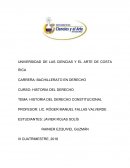 Historia de derecho costarricense