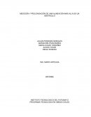 TOPOGRAFÍA - MEDICIÓN Y PROLONGACIÓN DE UNA ALINEACIÓN MAS ALLÁ DE UN OBSTÁCULO