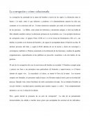 La corrupción y cómo solucionarla