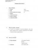 INFORME PSICOLÓGICO Test Gestáltico Visomotor de Bender (Segunda Edición)