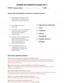 Examen de Administración de Empresas