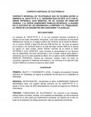 Contrato de teletrabajo