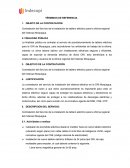 TÉRMINOS DE REFERENCIA. Contratación del Servicio de la instalación de tablero eléctrico para la oficina regional del Indecopi Moquegua