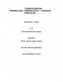 CRIMINOLOGÍA, CRIMINALÍSTICA Y TÉCNICAS PERICIALES