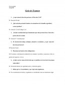 Guía de Examen ¿A qué rama de derecho pertenece el Derecho Civil?