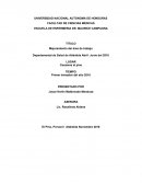 Mejoramiento del área de trabajo