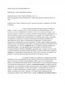 Palabras Claves: Estado, organización estatal, separación de poderes, fundamentos del Estado colombiano.