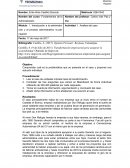 Fundamentos de la Administración. Análisis del caso