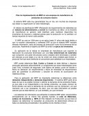 Plan de implementación de MRP en una empresa de manufactura de productos de consumo masivo