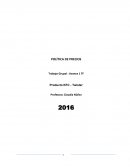 POLITICA DE PRECIOS Producto KFC - Twister