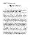 Del Feudalismo al Capitalismo: El Mercader de Venecia