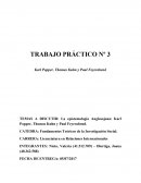 La epistemología Anglosajona: Karl Popper, Thomas Kuhn y Paul Feyerabend.