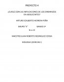 PROYECTO 4 ¿CUÁLES SON LAS IMPLICACIONES DE LOS EMBARAZOS EN ADOLECENTES?