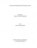 Actividad de aprendizaje Identificación del cliente