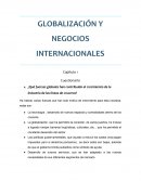 Globalizacion y negocios internacionales