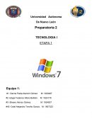 Preparatoria 2 TECNOLOGIA I ETAPA 1