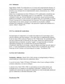 BLOQUE INVESTIGACIÓN “El conductismo no es la ciencia del comportamiento humano. Es la filosofía de esa ciencia”