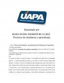 Proceso de Enseñanza y Aprendizaje desde el Enfoque por Competencias