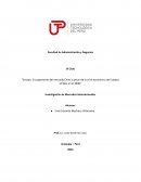 Ensayo: El surgimiento del mercado Chino a pesar de la crisis económica de Estados Unidos en el 2008
