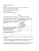 Orígenes de la ciencia Administrativa o a la Teoría de la Administración Pública