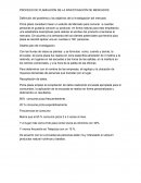 Definición del problema y los objetivos de la investigación del mercado