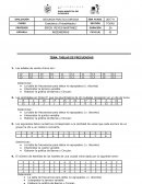 TABLAS DE FRECUENCIAS