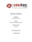 Servicio al Cliente Catedra