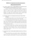 MÓDULO 13: Organización Económica Internacional y Macroeconomía Internacional