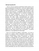 Mensaje de graduacion