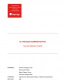 EL PROCESO ADMINISTRATIVO TALLER WHEEL CHECK