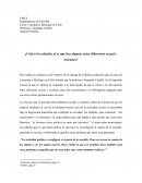 ¿Cuál es la relación, si es que hay alguna, entre diferencia sexual y escritura?