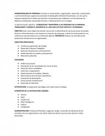 Resumen Administracion de Personal. Página 1