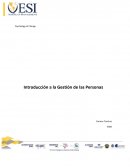 Introducción a la Gestión de las Personas