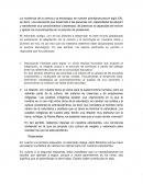 La incidencia de la ciencia y la tecnología.