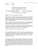 SENSIBILIZACIÓN DEL TUTOR.