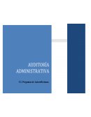 ¿Cuál es la importancia de la metodología de la auditoría administrativa?