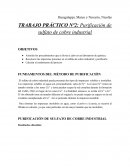TRABAJO PRÁCTICO Nº2: Purificación de sulfato de cobre industrial