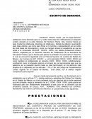 DEMANDA DE INEXISTENCIA DE CONTRATO DE COMPRAVENTA