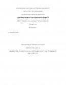 LABORATORIO DE TERMODINÁMICA